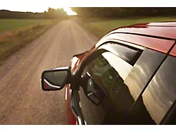 Weathertech Side Window Deflectors; Front; Dark Smoke (20-25 Jeep Gladiator JT)