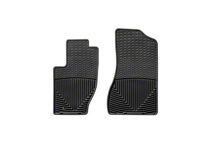 Weathertech All-Weather Front Rubber Floor Mats; Black (99-10 Jeep Grand Cherokee WJ & WK)