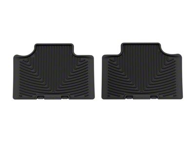 Weathertech All-Weather Rear Rubber Floor Mats; Black (11-21 Jeep Grand Cherokee WK2)