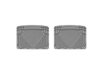 Weathertech All-Weather Rear Rubber Floor Mats; Gray (93-10 Jeep Grand Cherokee ZJ, WJ & WK)