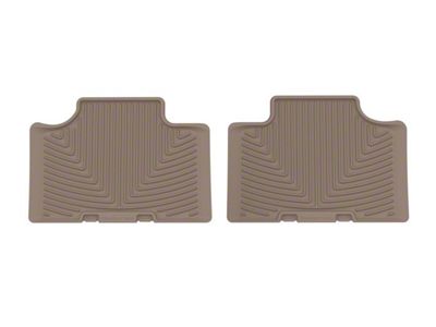 Weathertech All-Weather Rear Rubber Floor Mats; Tan (11-21 Jeep Grand Cherokee WK2)