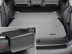 Weathertech DigitalFit Cargo Liner with Bumper Protector; Behind 2nd Row; Gray (22-25 Jeep Grand Cherokee WL w/ Plastic Passenger Side Rear Wheel Well)