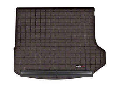 Weathertech DigitalFit Cargo Liner with Bumper Protector; Behind 2nd Row; Cocoa (22-25 Jeep Grand Cherokee WL w/ Carpet Passenger Side Rear Wheel Well)