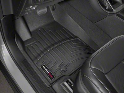 Weathertech DigitalFit Front Floor Liners; Black (22-25 Jeep Grand Cherokee WL 4xe)