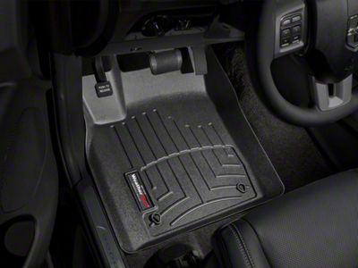 Weathertech DigitalFit Front Floor Liners; Black (11-12 Jeep Grand Cherokee WK2)