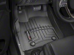 Weathertech DigitalFit Front Floor Liners; Black (16-21 Jeep Grand Cherokee WK2)