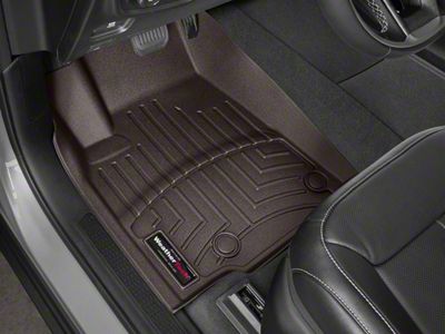 Weathertech DigitalFit Front Floor Liners; Cocoa (22-25 Jeep Grand Cherokee WL 4xe)