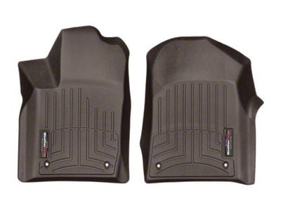 Weathertech DigitalFit Front Floor Liners; Cocoa (03/15-15 Jeep Grand Cherokee WK2)