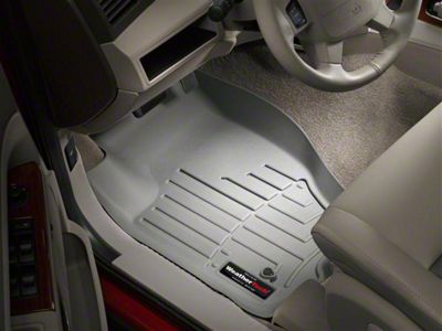 Weathertech DigitalFit Front Floor Liners; Gray (05-10 Jeep Grand Cherokee WK)