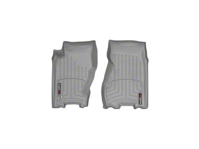Weathertech DigitalFit Front Floor Liners; Gray (99-04 Jeep Grand Cherokee WJ)