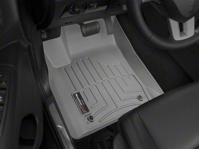 Weathertech DigitalFit Front Floor Liners; Gray (13-02/15 Jeep Grand Cherokee WK2)