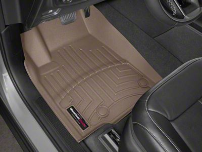 Weathertech DigitalFit Front Floor Liners; Tan (22-25 Jeep Grand Cherokee WL 4xe)