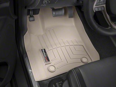 Weathertech DigitalFit Front Floor Liners; Tan (16-21 Jeep Grand Cherokee WK2)