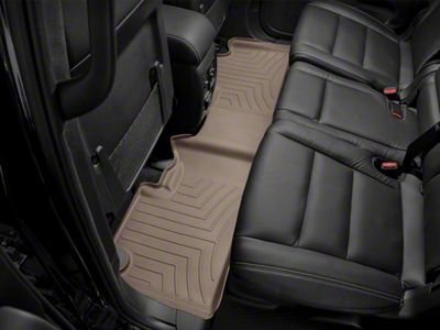 Weathertech DigitalFit Rear Floor Liners; Tan (11-21 Jeep Grand Cherokee WK2)