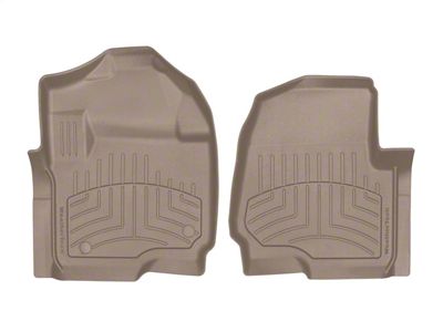 Weathertech Front Floor Liner HP; Tan (22-25 Jeep Grand Cherokee WL)