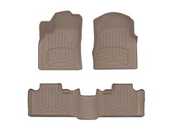 Weathertech Front and Rear Floor Liner HP; Tan (13-15 Jeep Grand Cherokee WK2)