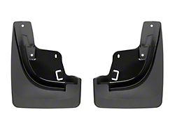 Weathertech No-Drill Mud Flaps; Front; Black (11-21 Jeep Grand Cherokee WK2 w/ Factory Fender Flares)