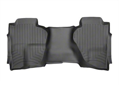 Weathertech Rear Floor Liner HP; Black (22-25 Jeep Grand Cherokee WL)