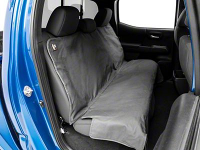 Weathertech Second Row Seat Protector; Charcoal (05-10 Jeep Grand Cherokee WK)