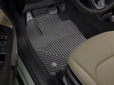 Weathertech All-Weather Front Rubber Floor Mats; Black (15-23 Jeep Renegade BU)