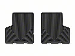 Weathertech All-Weather Rear Rubber Floor Mats; Black (15-23 Jeep Renegade BU)