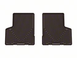 Weathertech All-Weather Rear Rubber Floor Mats; Cocoa (15-23 Jeep Renegade BU)