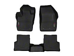 Weathertech DigitalFit Front and Rear Floor Liners; Black (15-23 Jeep Renegade BU)