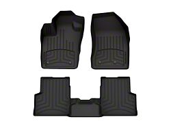 Weathertech Front and Rear Floor Liner HP; Black (15-23 Jeep Renegade BU)
