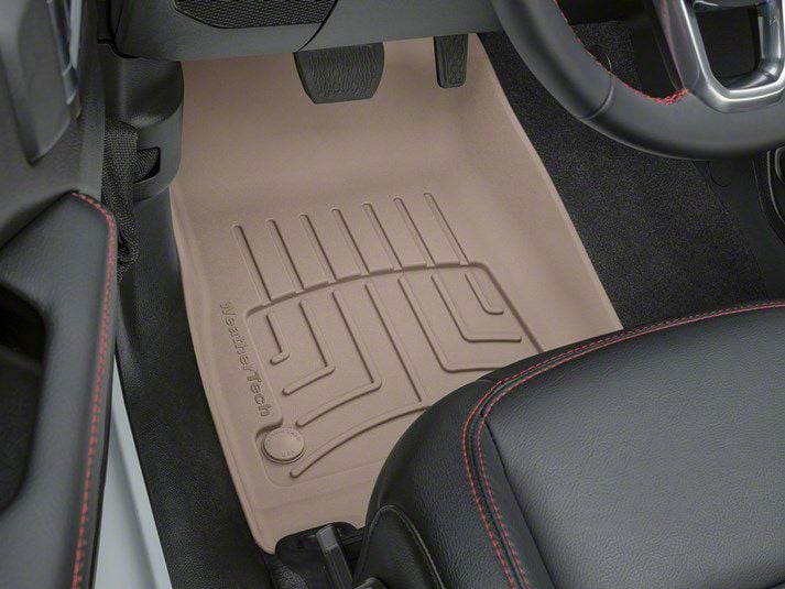 Weathertech Jeep Wrangler Front Floor Liner HP; Tan 4513131IM (1824