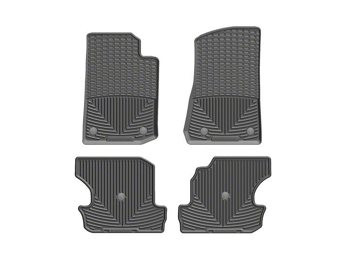 Weathertech Jeep Wrangler AllWeather Front and Rear Rubber Floor Mats
