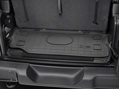 Weathertech DigitalFit Cargo Liner; Black (18-25 Jeep Wrangler JL 2-Door, Excluding 4xe)