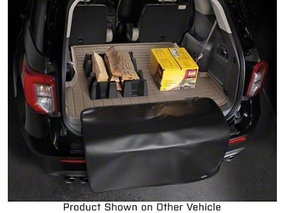 Weathertech DigitalFit Cargo Liner with Bumper Protector; Behind 1st Row; Tan (07-14 Jeep Wrangler JK 2-Door)