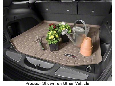Weathertech DigitalFit Cargo Liner; Tan (18-25 Jeep Wrangler JL 2-Door, Excluding 4xe)
