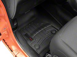 Weathertech DigitalFit Front and Rear Floor Liners; Black (18-26 Jeep Wrangler JL 2-Door)