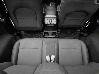 Weathertech DigitalFit Rear Floor Liners; Black (18-25 Jeep Wrangler JL 2-Door, Excluding 4xe)