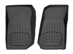 Weathertech Front Floor Liner HP; Black (07-13 Jeep Wrangler JK)