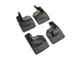 Weathertech No-Drill Mud Flaps; Front and Rear; Black (18-25 Jeep Wrangler JL Rubicon, Excluding 4xe)