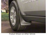 Weathertech No-Drill Mud Flaps; Front; Black (18-25 Jeep Wrangler JL, Excluding Rubicon)