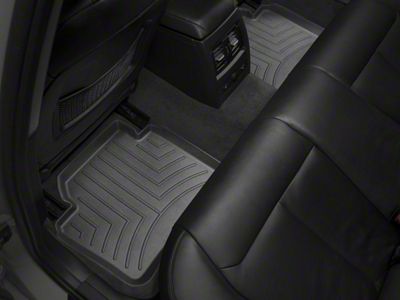 Weathertech Rear Floor Liner HP; Black (18-25 Jeep Wrangler JL 2-Door)