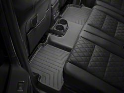 Weathertech Rear Floor Liner HP; Black (21-25 Jeep Wrangler JL 4xe)