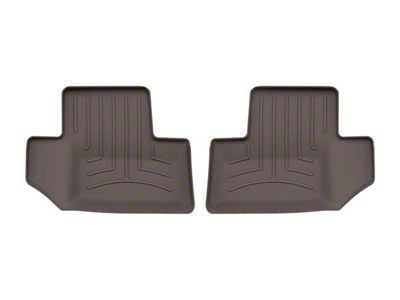 Weathertech Rear Floor Liner HP; Cocoa (14-18 Jeep Wrangler JK 2-Door)