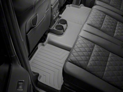 Weathertech Rear Floor Liner HP; Gray (14-18 Jeep Wrangler JK 2-Door)