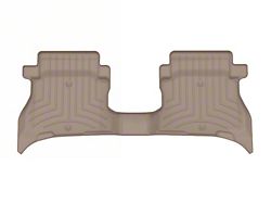 Weathertech Rear Floor Liner HP; Tan (21-25 Jeep Wrangler JL 4xe)