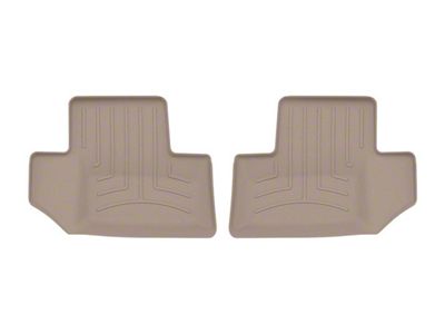 Weathertech Rear Floor Liner HP; Tan (14-18 Jeep Wrangler JK 2-Door)