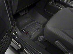 Weathertech DigitalFit Front and Rear Floor Liners; Black (14-18 Jeep Wrangler JK 4-Door)