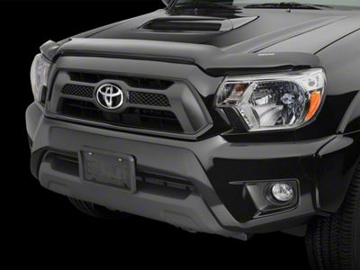 Weathertech Stone and Bug Deflector; Dark Smoke (12-15 Tacoma)