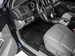 Weathertech DigitalFit Front and Rear Floor Liners; Black (12-15 Tacoma Double Cab)