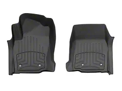 Weathertech Front Floor Liner HP; Black (24-25 Tacoma w/ Manual Transmission)