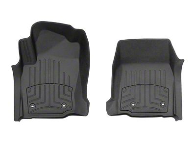 Weathertech Front Floor Liner HP; Black (24-25 Tacoma w/ Manual Transmission)
