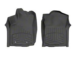 Weathertech Front Floor Liner HP; Black (16-17 Tacoma w/ Automatic Transmission)